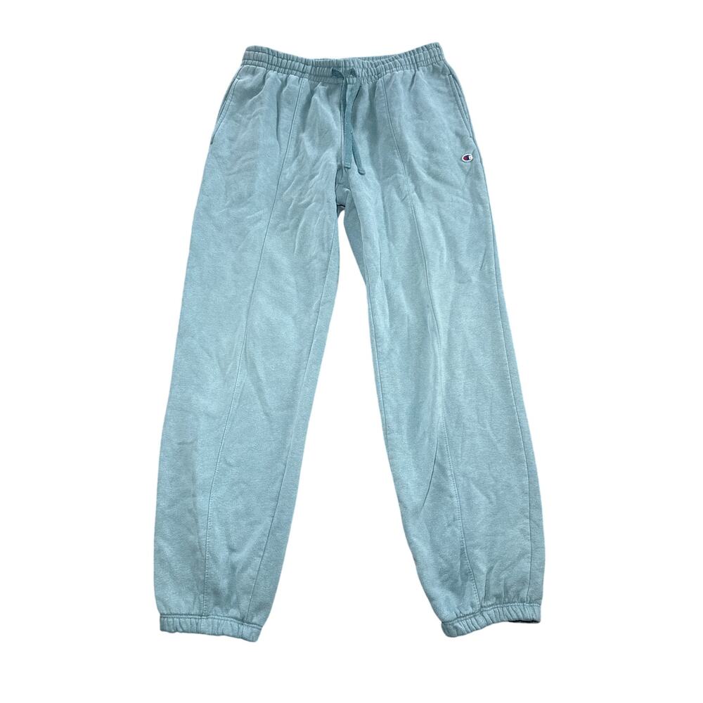 Champion blue jogger sweatpants mens small lounge comfy cozy athleisure‎ workout